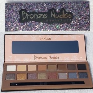 Okalan Bronze Nudes Eyeshadow Palette